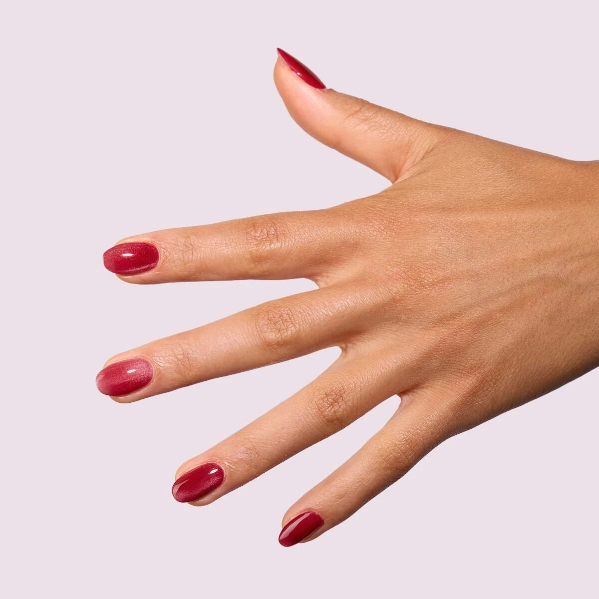 736 Crimson Jelly Gloss - Semilac Soak Off Gel / Hybrid Nail Polish