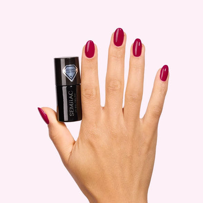 737 Beet the Look - Semilac Soak Off Gel / Hybrid Nail Polish
