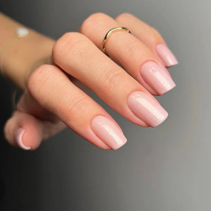 806 Glitter Delicate Pink Extend 8in1 - Semilac Smart Builder Gel / Hybrid Nail Polish