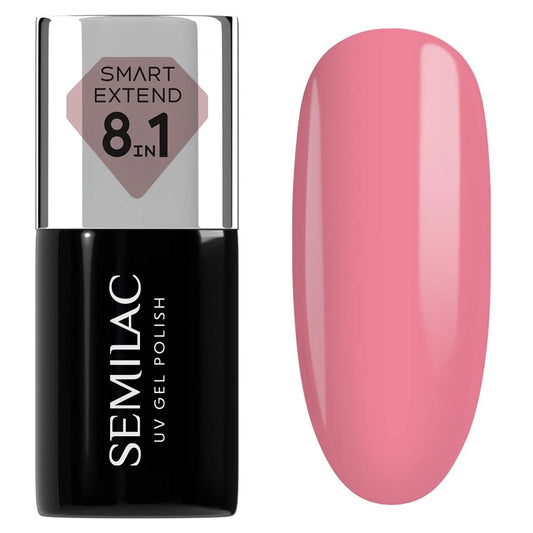 813 Pastel Pink Extend 8in1 - Semilac Smart Builder Gel / Hybrid Nail Polish
