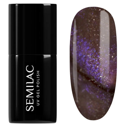 827 AI Brown - Semilac Soak Off Gel / Hybrid Nail Polish