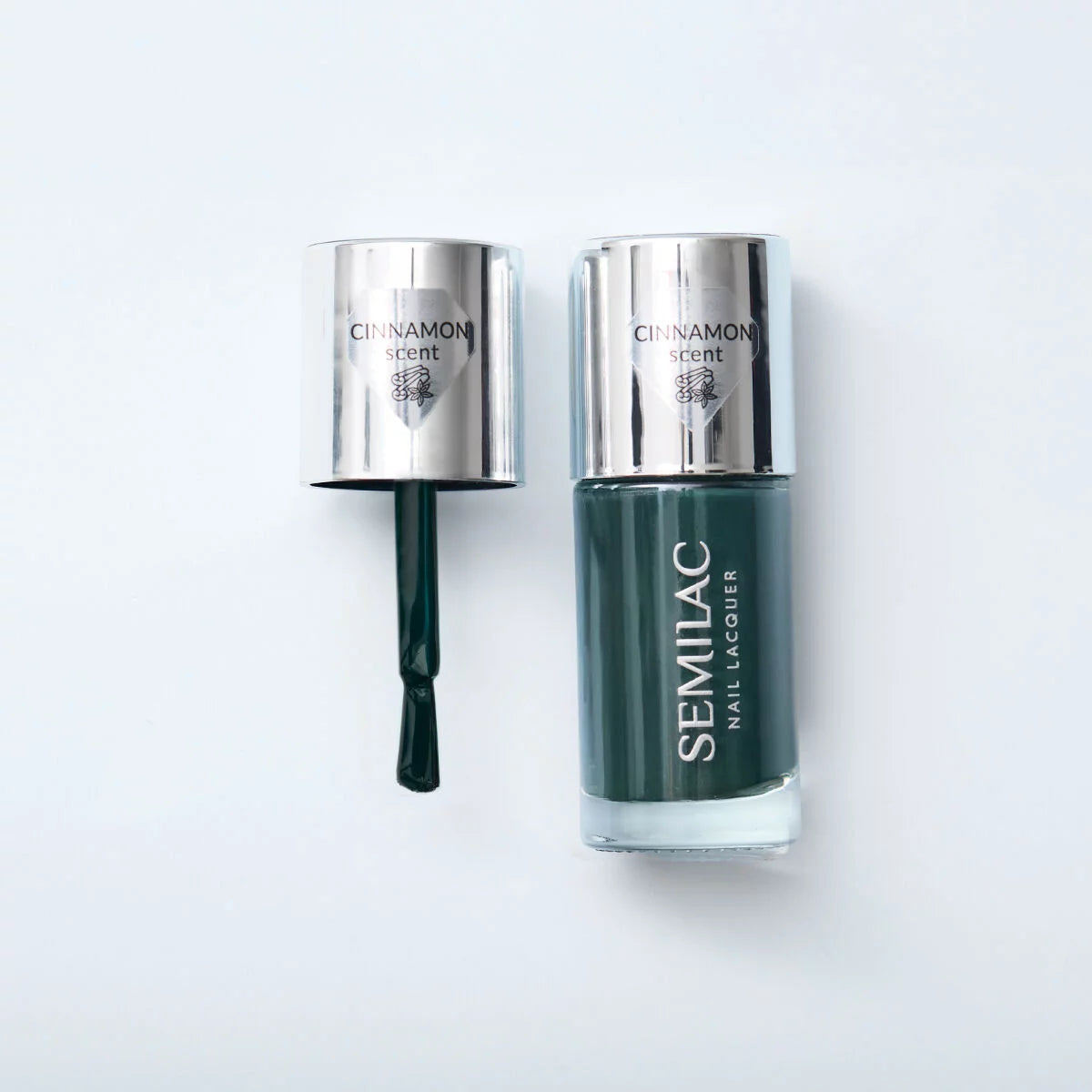 114 Nail Lacquer Bottle Green - Semilac Regular Nail Polish