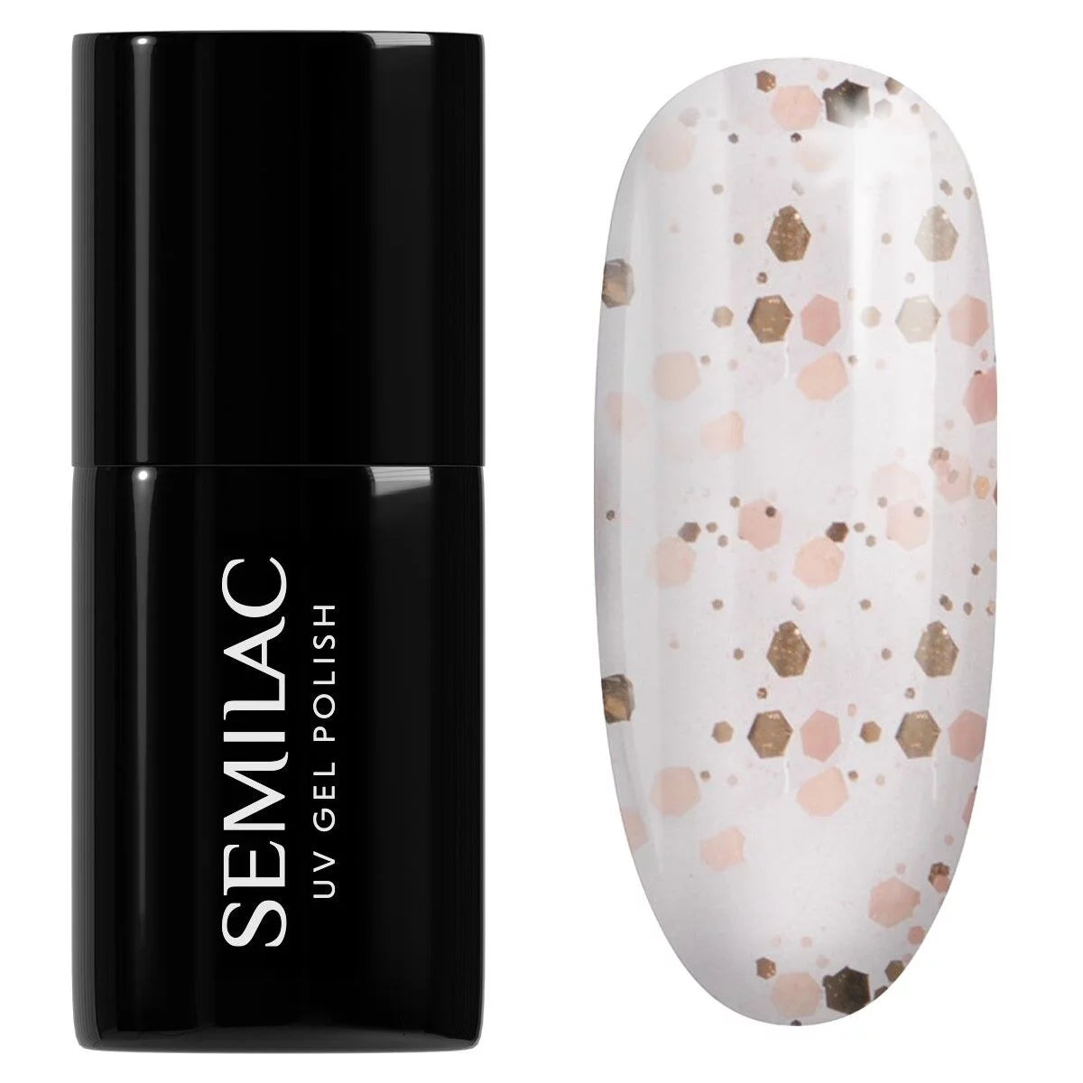926 Princess Drops - Semilac Soak Off Gel / Hybrid Nail Polish