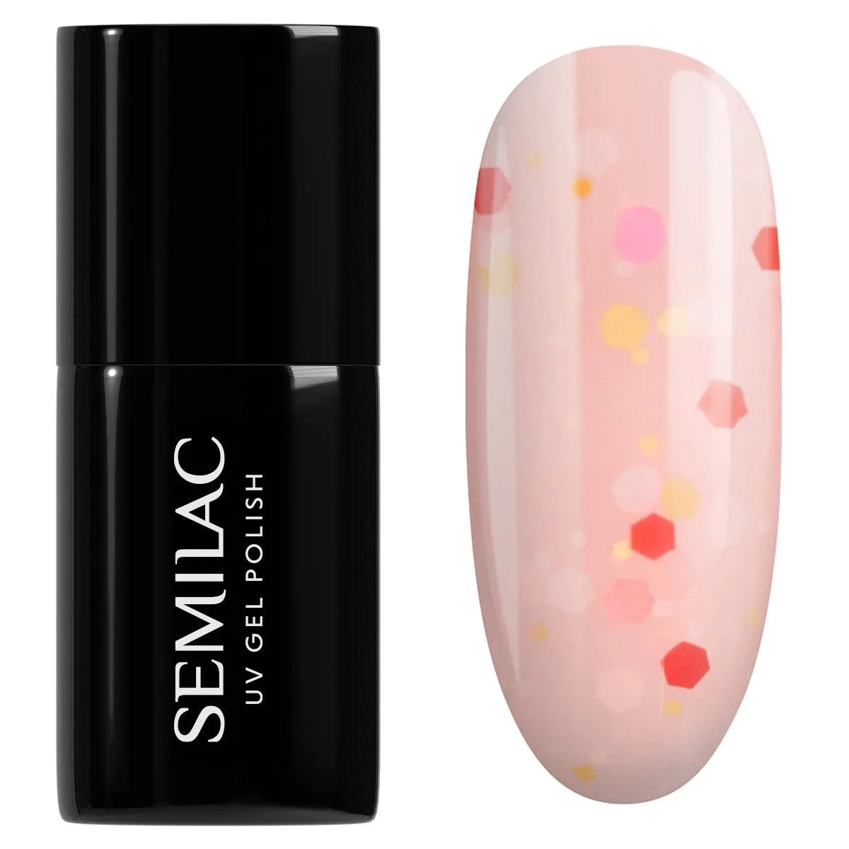 932 Confetti Dance - Semilac Soak Off Gel / Hybrid Nail Polish - SEMILAC USA