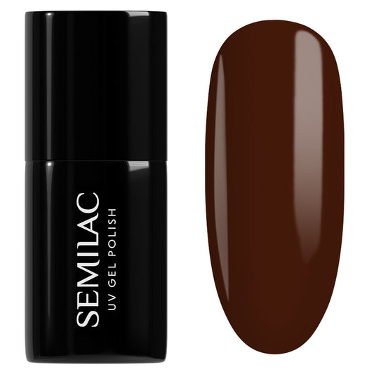 941 Hot Chocolate  - Semilac Soak Off Gel / Hybrid Nail Polish