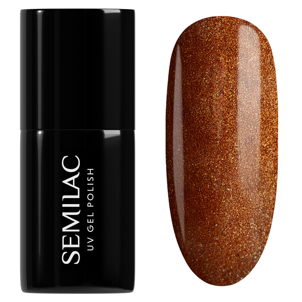 944 Glazed Cinnamon - Semilac Soak Off Gel / Hybrid Nail Polish