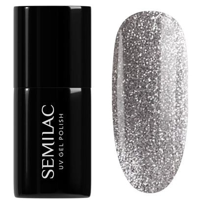 951 Silver Magnetic - Semilac Soak Off Gel / Hybrid Nail Polish