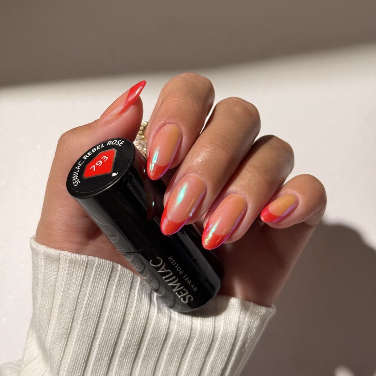 793 Rebel Rose Semilac Soak Off Gel / Hybrid Nail Polish - SEMILAC USA