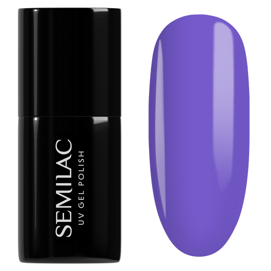 975 Purr-Ple - Semilac Soak Off Gel / Hybrid Nail Polish - SEMILAC USA