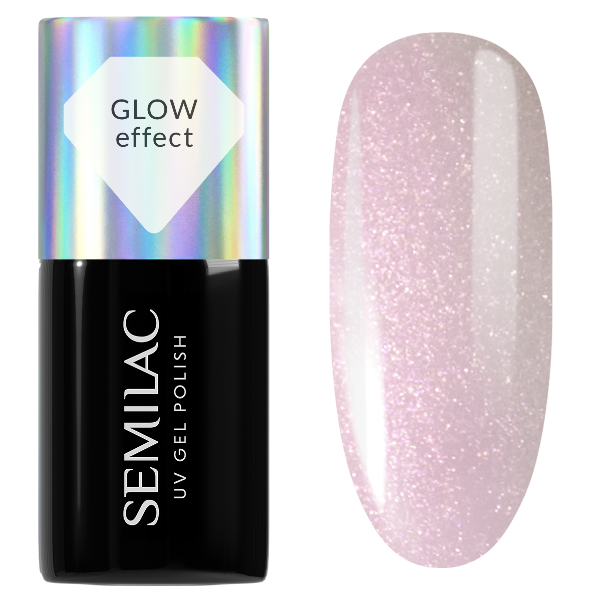 987 Cream Pink Glow - Semilac Soak Off Gel / Hybrid Nail Polish - SEMILAC USA