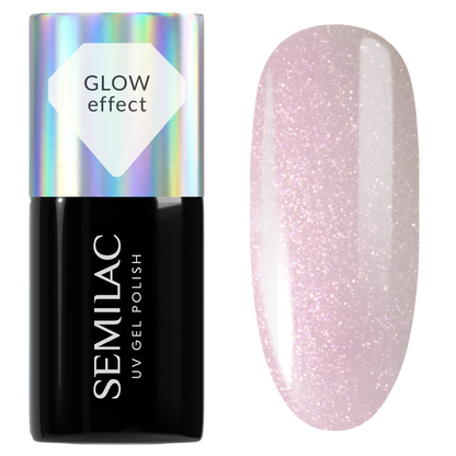 987 Cream Pink Glow - Semilac Soak Off Gel / Hybrid Nail Polish - SEMILAC USA