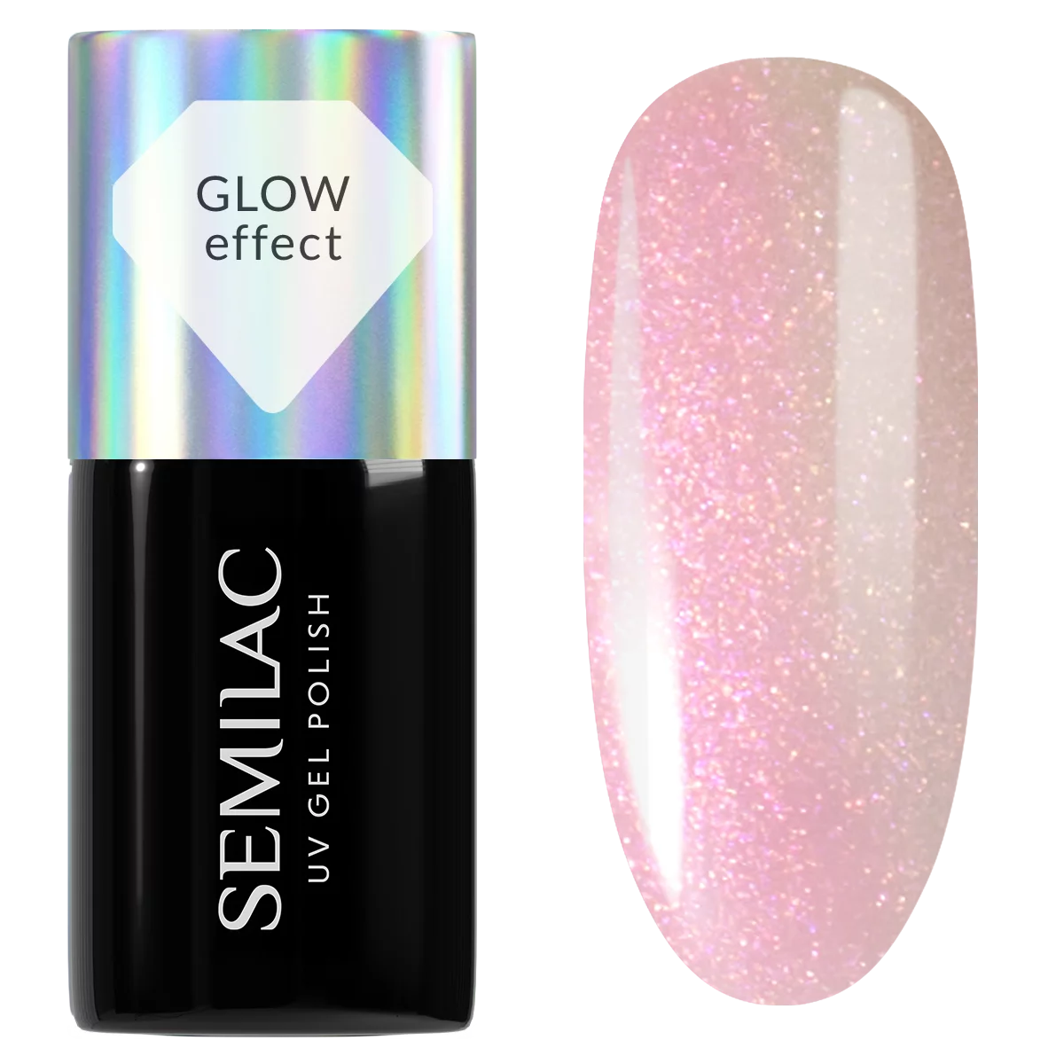 988 Nude Pink Glow - Semilac Soak Off Gel / Hybrid Nail Polish - SEMILAC USA