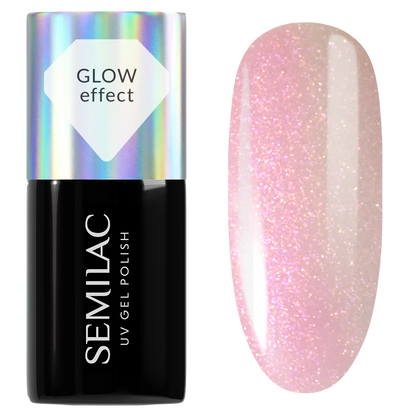 988 Nude Pink Glow - Semilac Soak Off Gel / Hybrid Nail Polish - SEMILAC USA