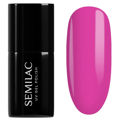 A703 Pink Power - Semilac Soak Off Gel / Hybrid Nail Polish - SEMILAC USA