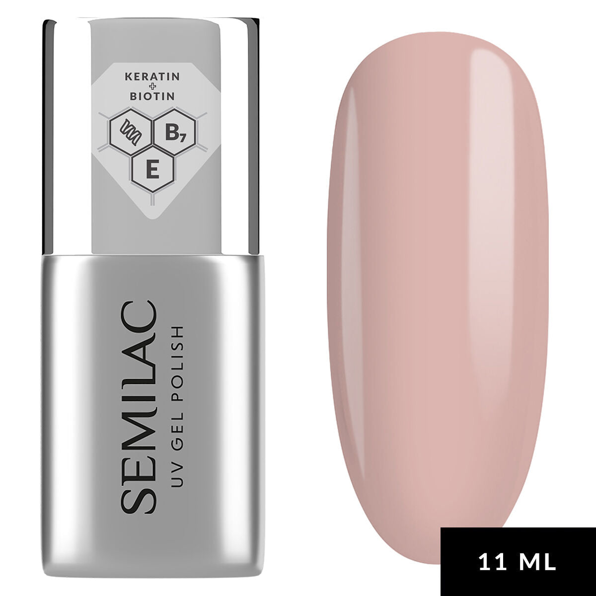 CARE BASE - Semilac Soak Off Gel / Hybrid Nail Polish BASE 11 ML