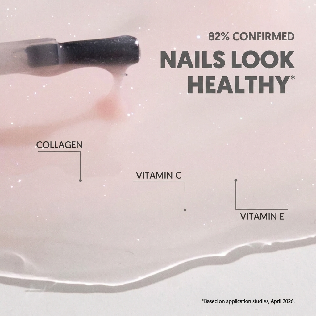Semilac Collagen Base Milky Shine - Soak Off Gel / Hybrid Nail Polish