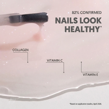 Semilac Collagen Base Milky Shine - Soak Off Gel / Hybrid Nail Polish