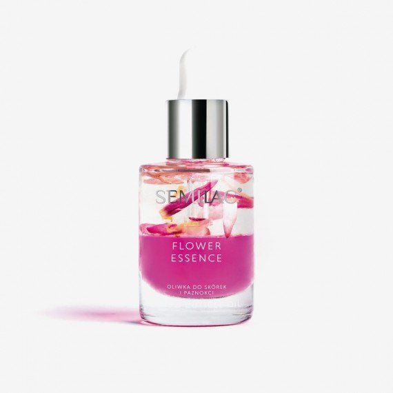 PINK POWER Semilac Care Flower Essence NAIL & CUTICLE OIL