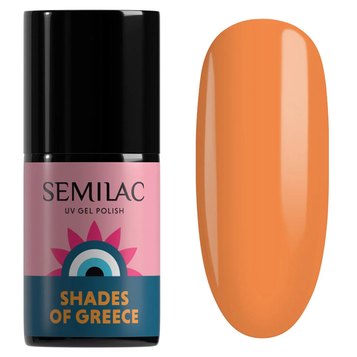 A707 Island Bloom - Semilac Soak Off Gel / Hybrid Nail Polish