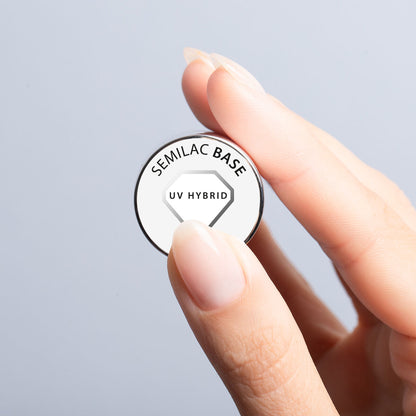 Base - Semilac Soak Off Gel / Hybrid Nail Polish 11ML