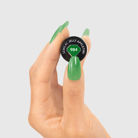 984 Jelly Appletini - Semilac Soak Off Gel / Hybrid Nail Polish - SEMILAC USA