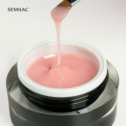 Semilac Builder Gel Cover Pink Milk 0.53 oz