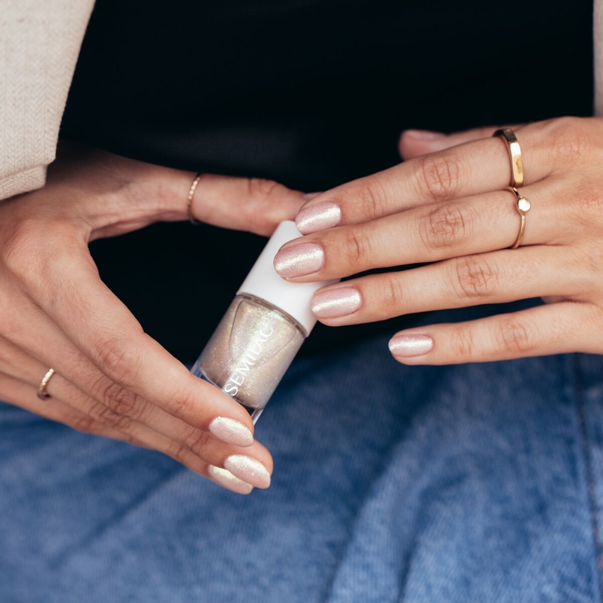 040 Mermaid Glaze - Semilac Regular Nail Polish