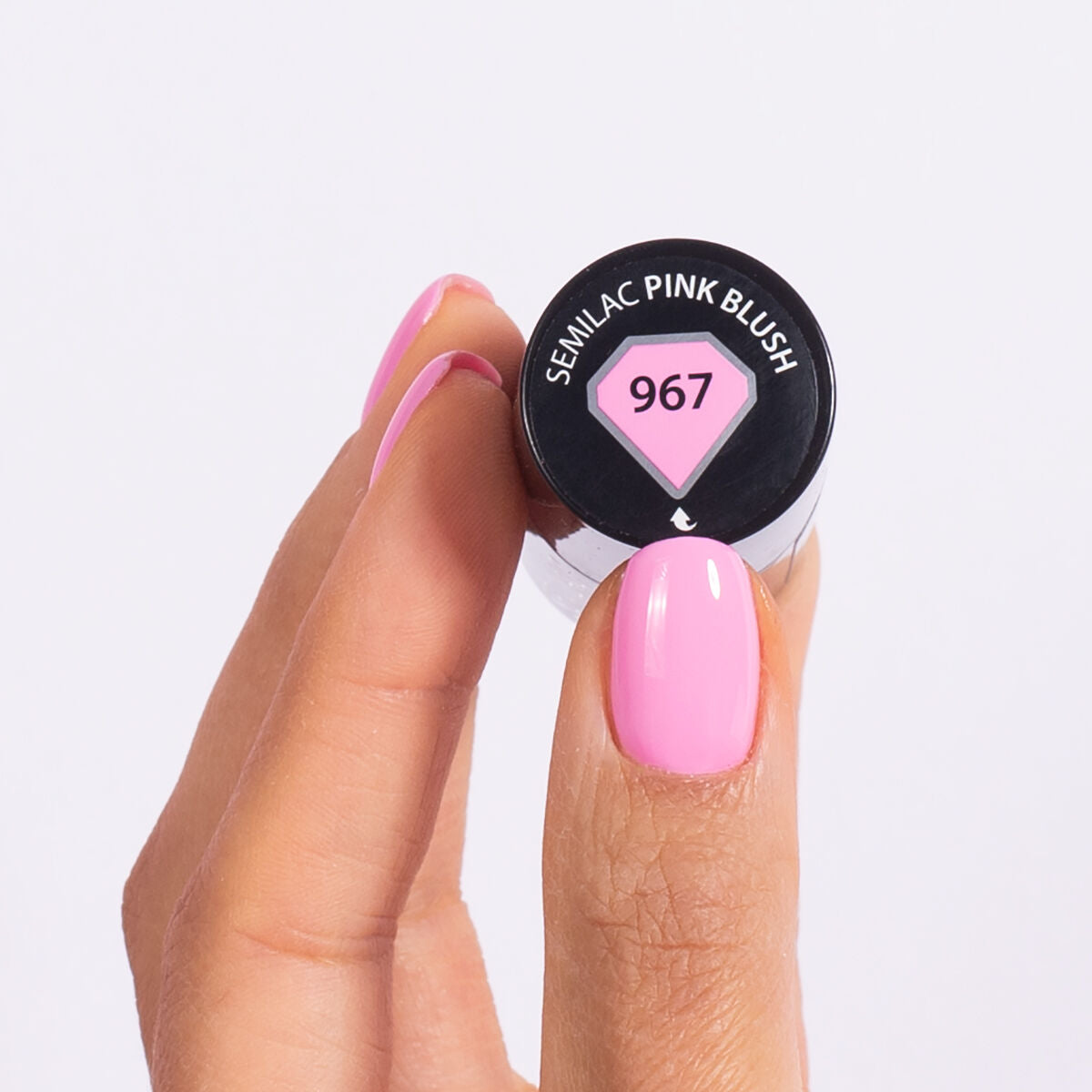 967 Pink Blush - Semilac Soak Off Gel / Hybrid Nail Polish - SEMILAC USA