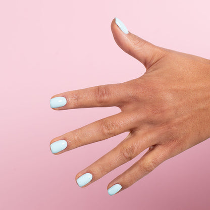 974 Bubbly Blue - Semilac Soak Off Gel / Hybrid Nail Polish - SEMILAC USA