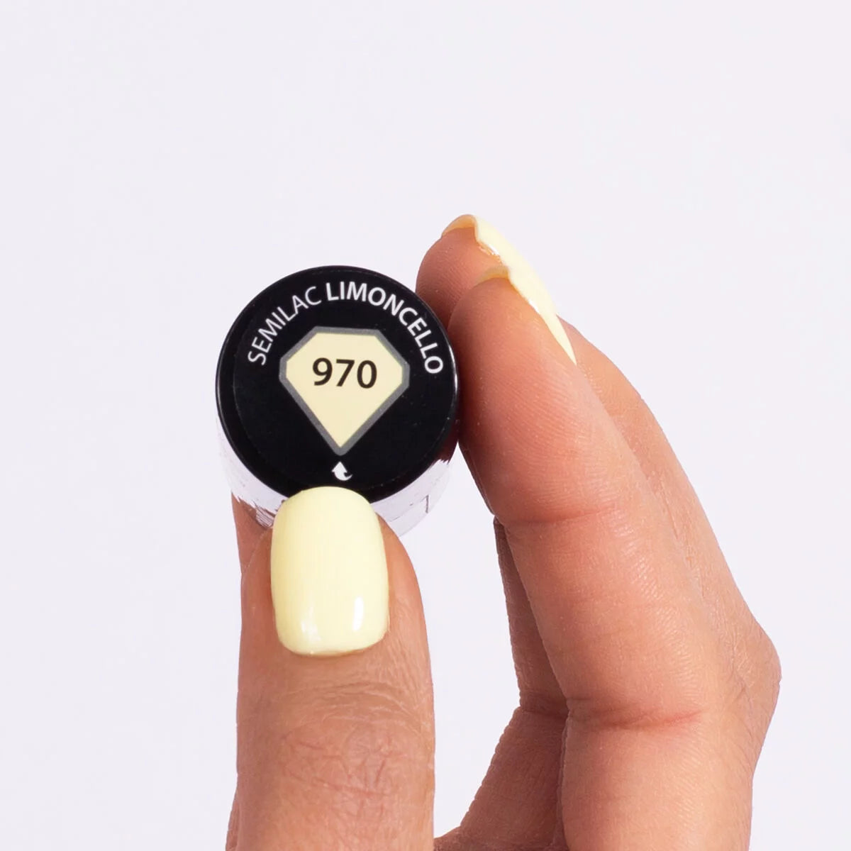 970 Limoncello - Semilac Soak Off Gel / Hybrid Nail Polish - SEMILAC USA