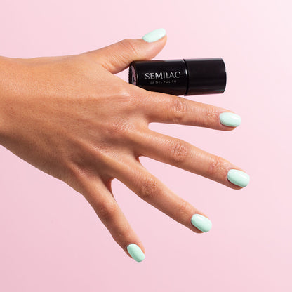 972 Mint to Be- Semilac Soak Off Gel / Hybrid Nail Polish - SEMILAC USA