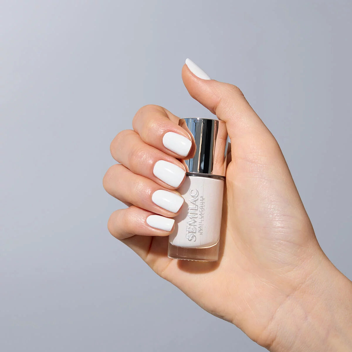 108 Nail Lacquer Classic White - Semilac Regular Nail Polish