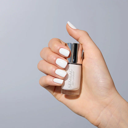 108 Nail Lacquer Classic White - Semilac Regular Nail Polish