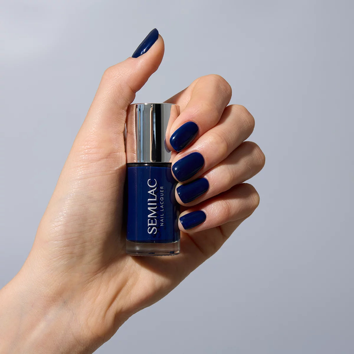 113 Nail Lacquer Blue Ink - Semilac Regular Nail Polish