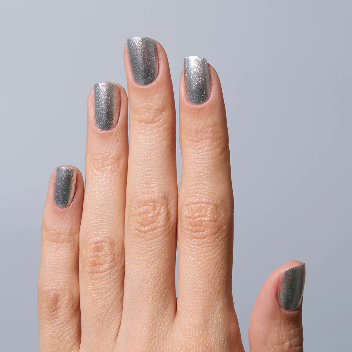 115 Nail Lacquer Silver Chrome - Semilac Regular Nail Polish