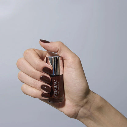 111 Nail Lacquer Classic Espresso - Semilac Regular Nail Polish