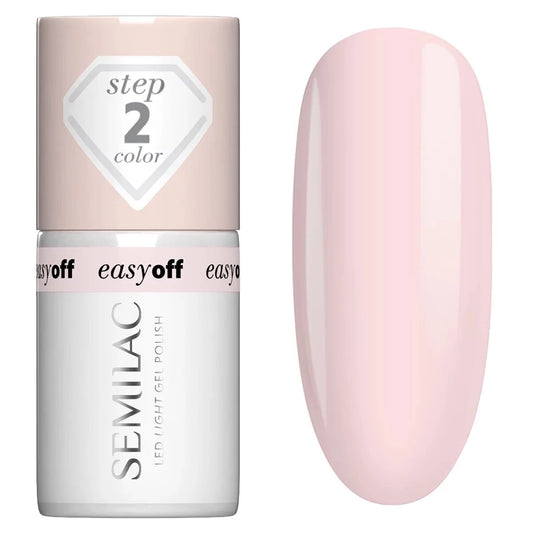 L02 Milky Pink - Semilac Soak Off Gel / Hybrid Nail Polish