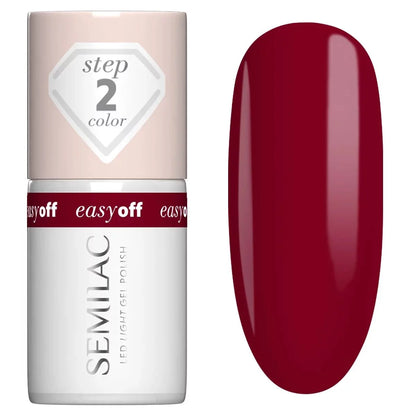 L23 Burgundy - Semilac Soak Off Gel / Hybrid Nail Polish