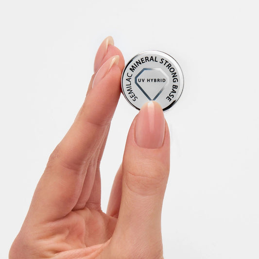 MINERAL STRONG BASE - Semilac Soak Off Gel / Hybrid Base - SemilacUSA