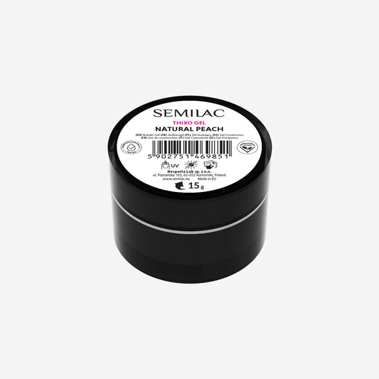 Semilac Jelly Builder Gel Thixo Gel Natural Peach 15g
