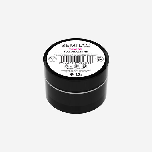 Semilac Jelly Builder Gel Thixo Gel Natural Pink 15g