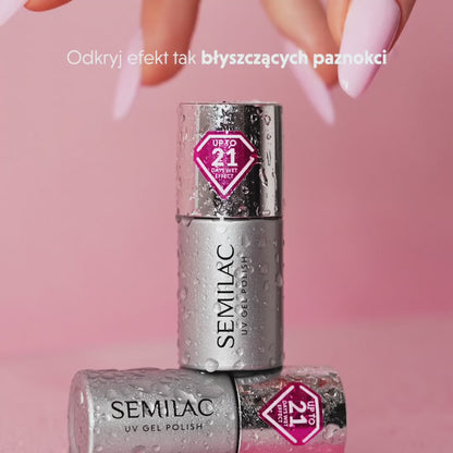 Semilac Top Get Wet - Super Shiny UV Gel / Hybrid Nail Polish