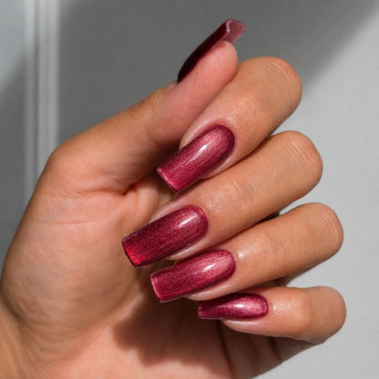 738 Cherry Choco Jelly Gloss - Semilac Soak Off Gel / Hybrid Nail Polish