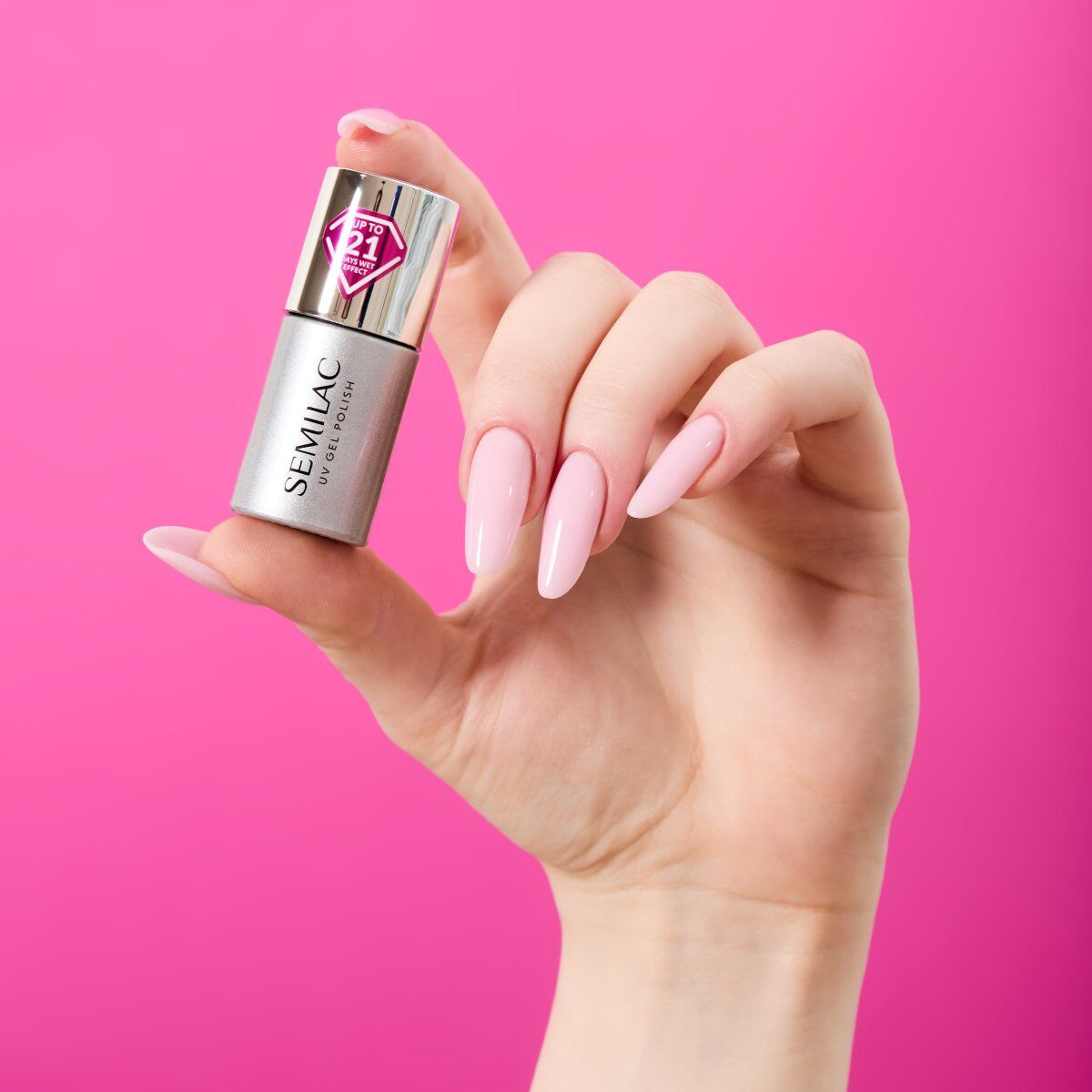 Semilac Top Get Wet - Super Shiny UV Gel / Hybrid Nail Polish