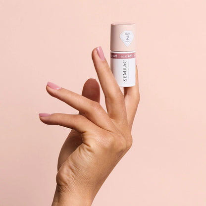 L13 EASY OFF Mocha Cream - Semilac Soak Off Gel / Hybrid Nail Polish