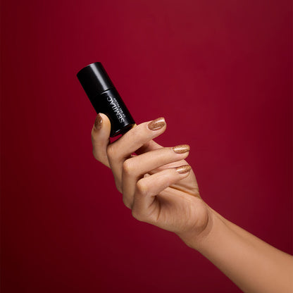 956 Vintage Gold - Semilac Soak Off Gel / Hybrid Nail Polish