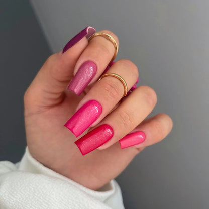 Semilac Top for classic nail polishes 2in1 SILVER BLUSH