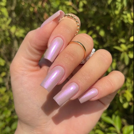 Semilac Top for classic nail polishes 2in1 BLUE HOLO GLAZED
