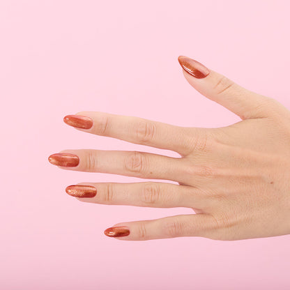 944 Glazed Cinnamon - Semilac Soak Off Gel / Hybrid Nail Polish