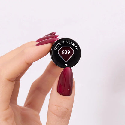 939 90s Rich  - Semilac Soak Off Gel / Hybrid Nail Polish